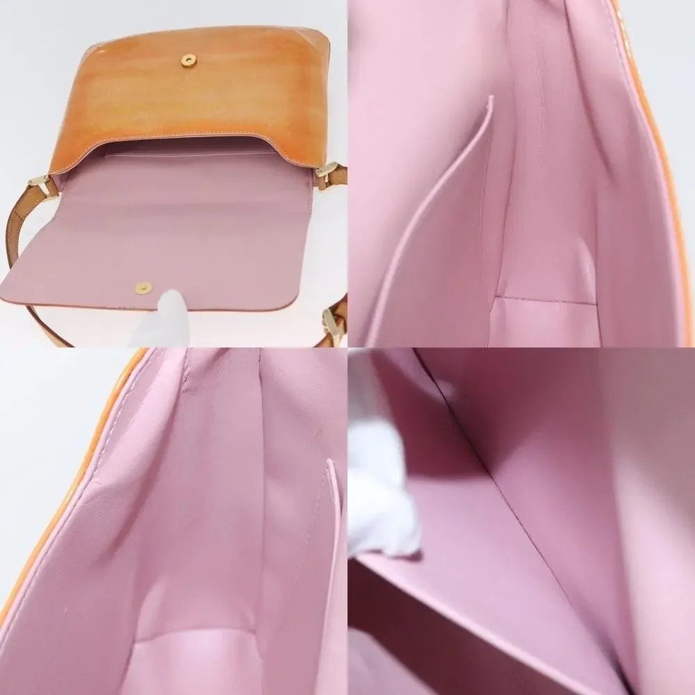 Louis Vuitton Monogram Vernis Thompson Street Bag Marshmallow Pink